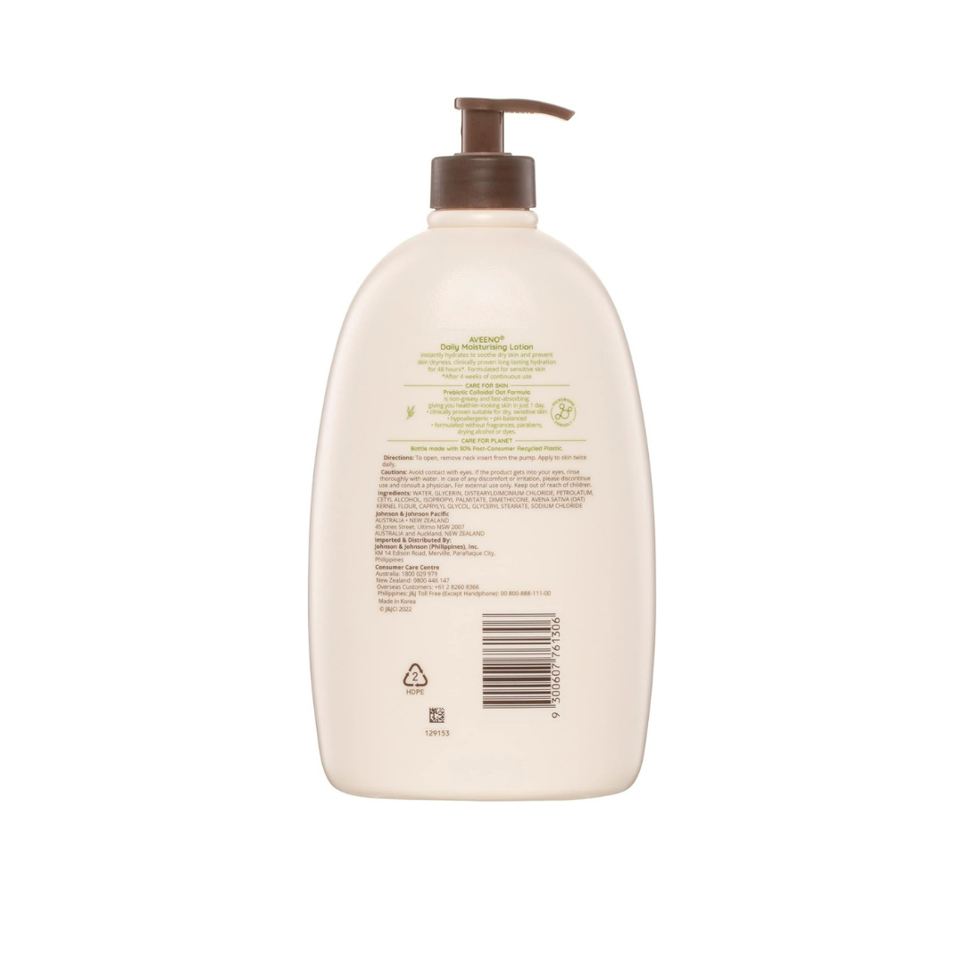Aveeno Daily Moisturizing Non-Greasy Fragrance Free Body Lotion - Image 2
