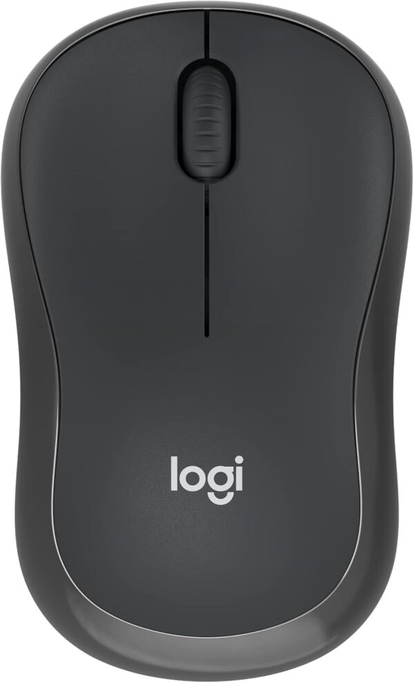 Logitech M240 Silent Bluetooth Mouse, Wireless, Compact, Portable, Smooth Tracking, 18-Month Battery, for Windows, MacOS, ChromeOS, Compatible with PC, Mac, Laptop, Tablets - Graphite - Image 2